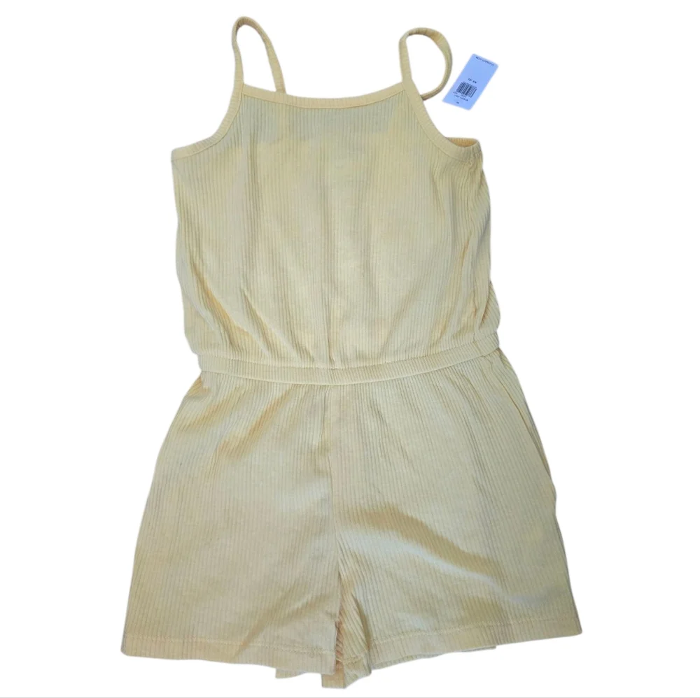 3/$15 Old Navy Girls Yellow Romper Size XS